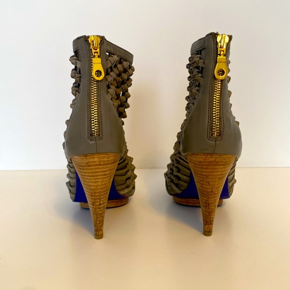 Charlie My Love Grey Booties - Picture 4 of 10